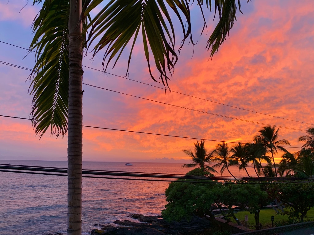 Sunset in Kailua-Kona